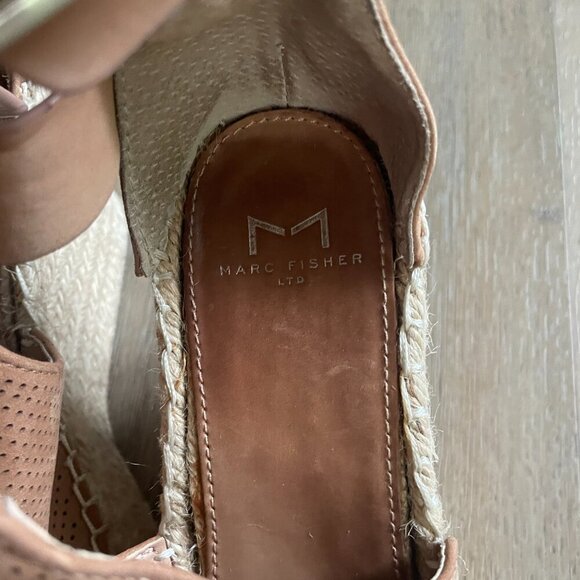 Marc Fisher Mlannie Platform Espadrille Women's Wedge Sandal Size 8 M - Picture 3 of 7